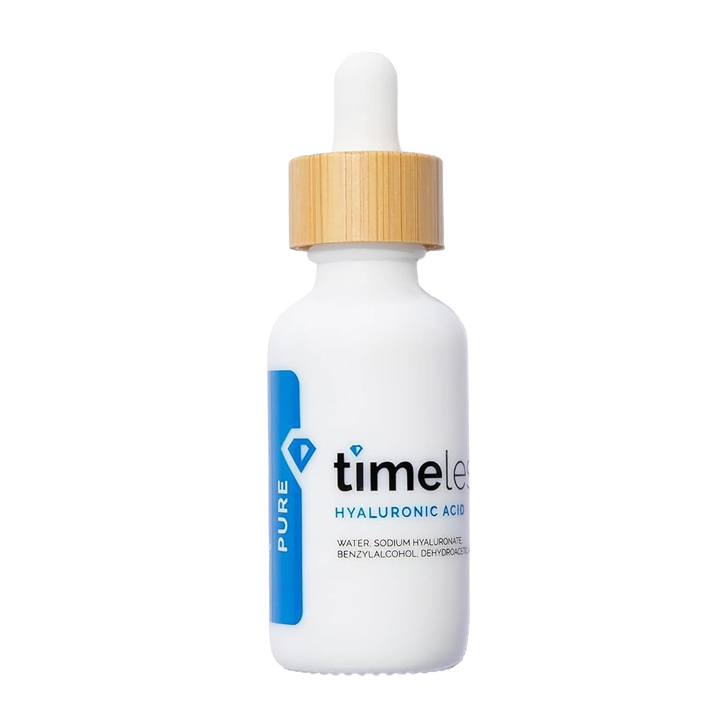 Bottle of Timeless hyaluronic acid.